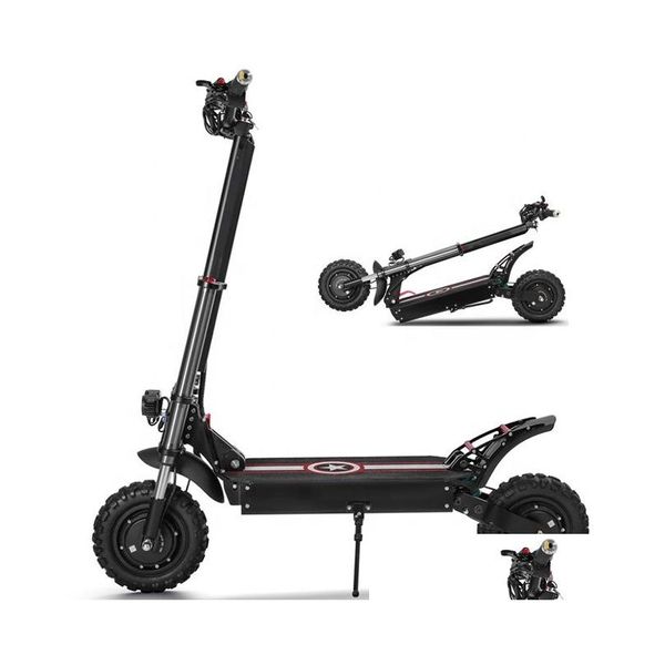 Akıllı Cihazlar Fabrika Doğrudan Satış Elektrikli Scooter Çift Motor 60V 2400W 3000W 3600W 26AH YOL OFF KICK LANGFEITE CE DROP DELIVE DHCOZ