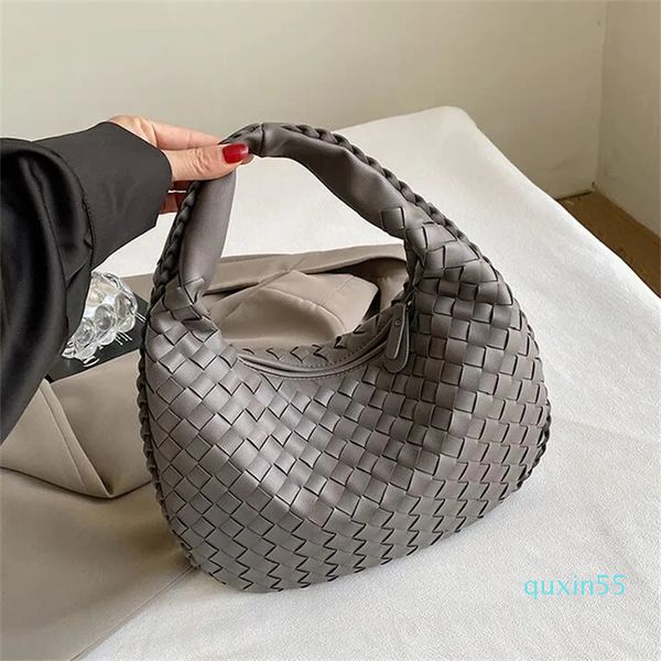 Senhoras sacos de ombro 8 cores clássico mão bolsa doce grosso bolsas de couro nicho popular cor sólida feminina