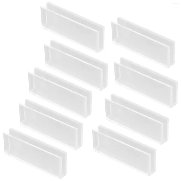 Quadros 10pcs suportes de notas de plástico Po segurando bases DIY decoração para casa