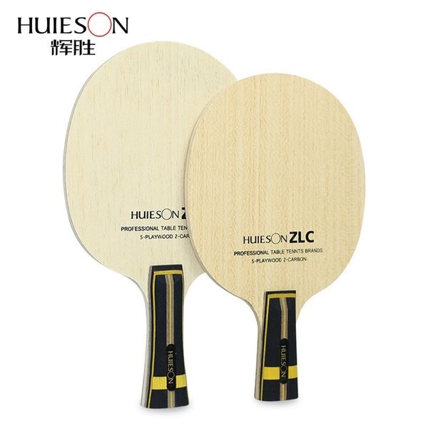 Raquetes de tênis de mesa huieson lâmina de carbono 7 madeira compensada ayous ping pong paddle acessórios raquete diy 231214