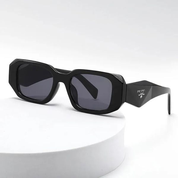 17 Mens Designer de Luxo Marca Óculos de Sol para Mulheres Designer Óculos de Sol Moda de Alta Qualidade Mulheres Sol Vidro Triangular Assinatura Preço de Atacado 11 Cores