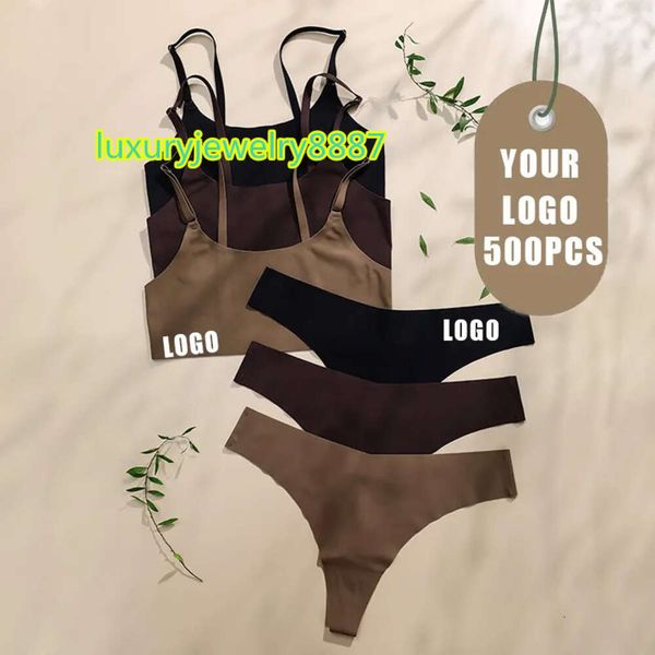 Großhandel hochwertiger BHs Hersteller Bralette Set Sostenes Sin Costura Tanga Wireless BH und Höschen Set Damenunterwäsche