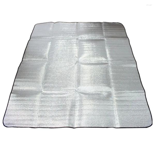 Teppiche Camping Matte Zelt Matratze Wasserdichte Aluminiumfolie Faltbare EVA Picknick Strand Pad