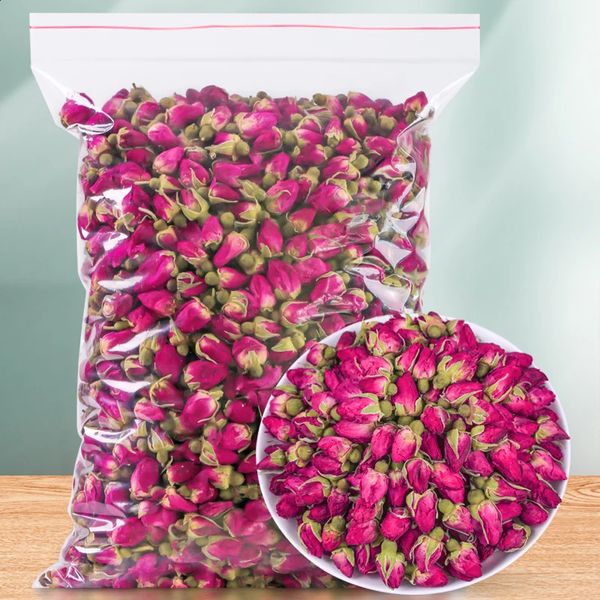 Flores decorativas grinaldas mini rosa seca bud natural flores secas orgânica jasmim flor frutas cozinha decoração festa de casamento decoração ar bule de chá 231214