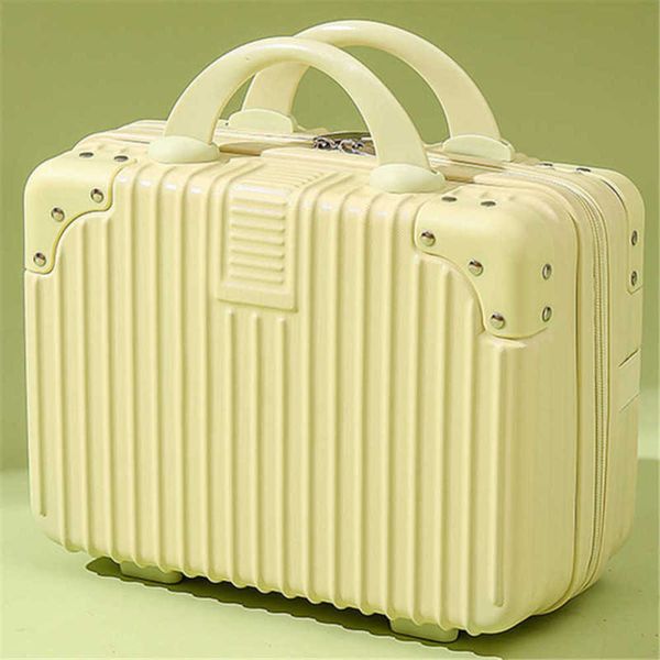 valigie Makeup 14 bagaglio a mano piccolo con regali a mano, mini scatola da viaggio, casella password da 16 pollici 231215