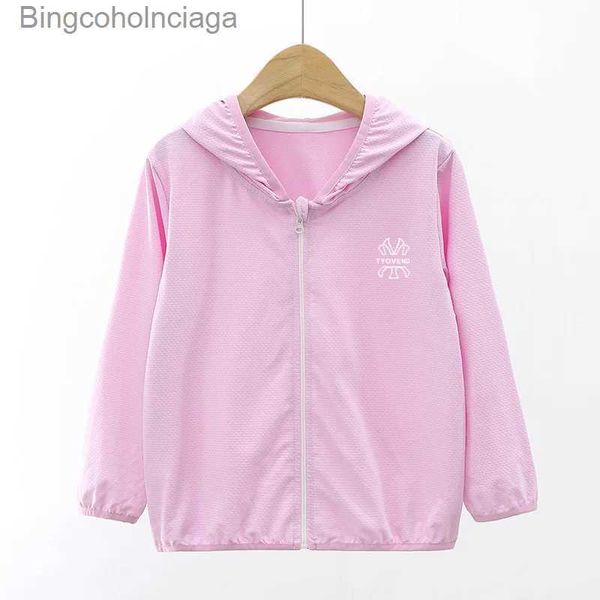 Andere Bekleidung Sunsn Jacke UPF 50+ Sonnenschutzkleidung für Kinder Mädchen Jungen Frauen Männer Kinder dent Babys Skin Coat SommerreisenL231215