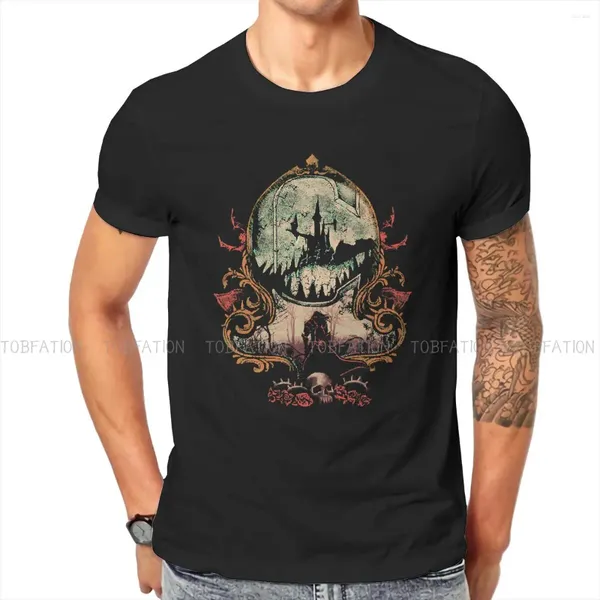 Herren-T-Shirts The Vampire Killer Klassisches Hip-Hop-T-Shirt Castlevania Trevor Belmont TV-Freizeithemd Sommerartikel für Erwachsene