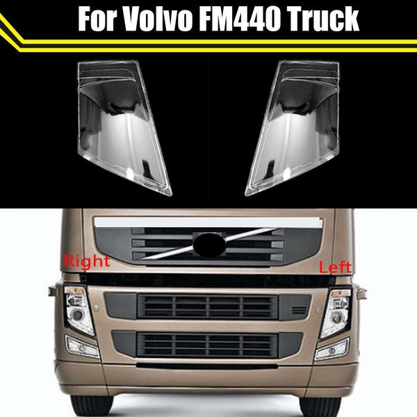 Custodia per faro anteriore per auto paralume maschera per faro copertura coprilampada guscio lente lampada in vetro per Voo FM440 camion