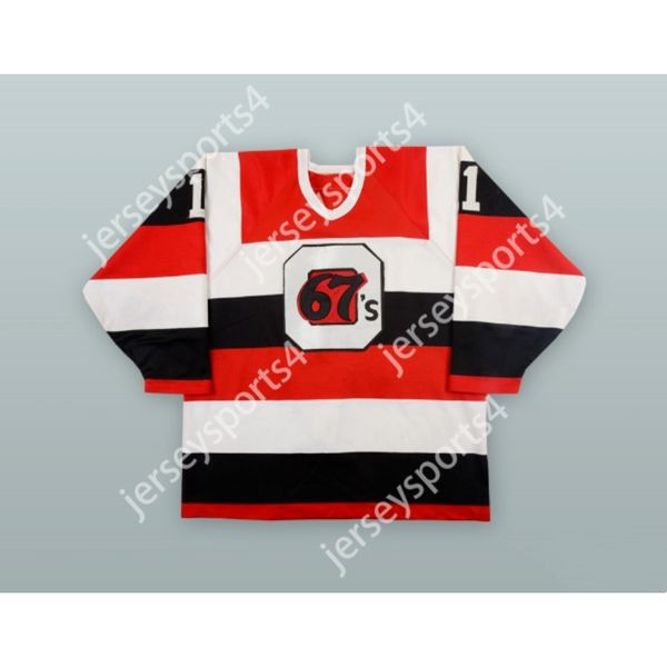 Хоккейный трикотаж JASON SNOW 11 OTTAWA 67 S на заказ, НОВЫЙ с прошитым верхом S-M-L-XL-XXL-3XL-4XL-5XL-6XL