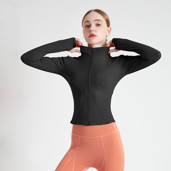 Jaquetas de yoga femininas moletom definir treino esporte casaco de fitness jaqueta esportiva moda respirável roupas de manga comprida feminino yoga activewear sportwear