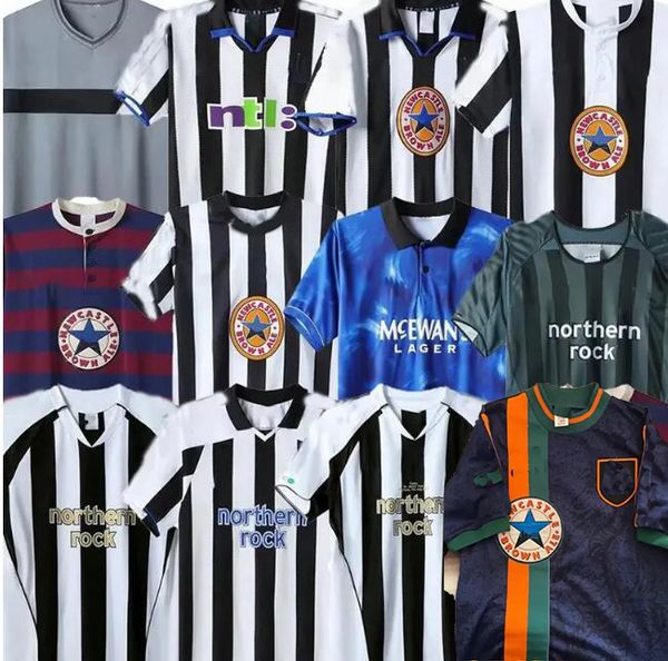 95 96 97 99 2000 01 03 04 05 Retro Newcastles Futbol Forması Shearer Hamann Pinas 1993 1980 82 83 2006 Owen Klasik Futbol Gömlekleri