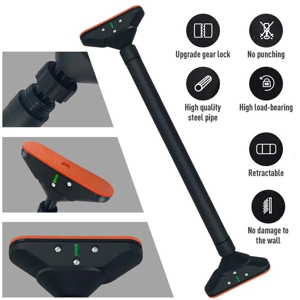 Barras horizontais para puxar para cima, treinamento de força superior do corpo, queixo ajustável, mecanismo de travamento de largura, puxar para cima, para academia em casa, dropship 231215