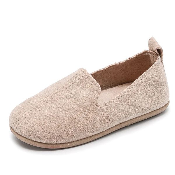 Sapatos planos Mumoresip Meninos Meninas Sapatos Slip-on Mocassins Soft Casual Kids Flats Maccasins Infantil Cores Doces Respirável Confortável Chic 231215