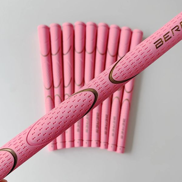 Club Grips 13PCS Manopole da golf Impugnatura in ferro, manopole per mazze da golf standard nero rosa 231214