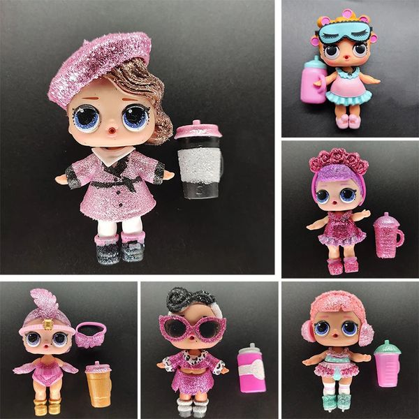 Altri giocattoli Accessori originali per bambole LOL 8 cm Dress Up Girl Play House Toy Regalo di compleanno 231215