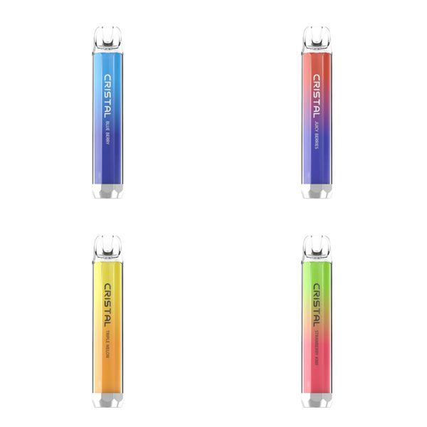 Torcia RGB Tastefog cristallo 800 sbuffi Penna Vape monouso all'ingrosso Bobina a rete 2 ml Versione Tpd Sigaretta elettronica 2% 10 gusti Disponibile