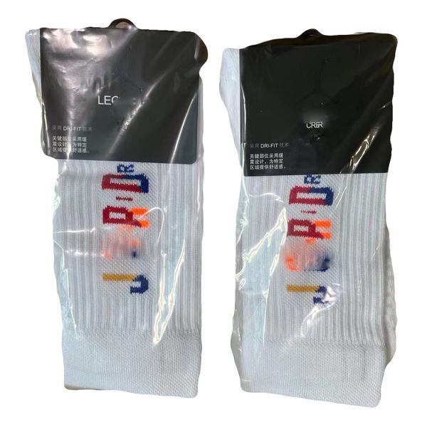Оптовая продажа, брендовые мужские белые баскетбольные носки из 100% хлопка высокого качества, спортивные носки для мужчин, элитные мужские носки
