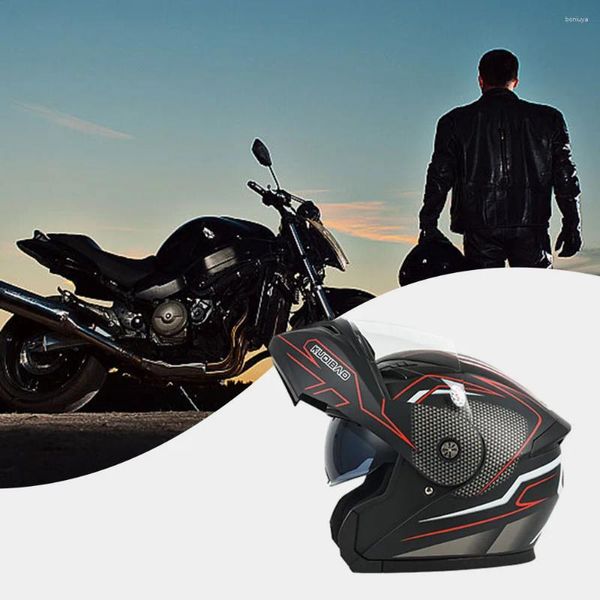 Caschi da moto Bluetooth Moto Strumento di protezione della testa antivento completamente robusto per strada