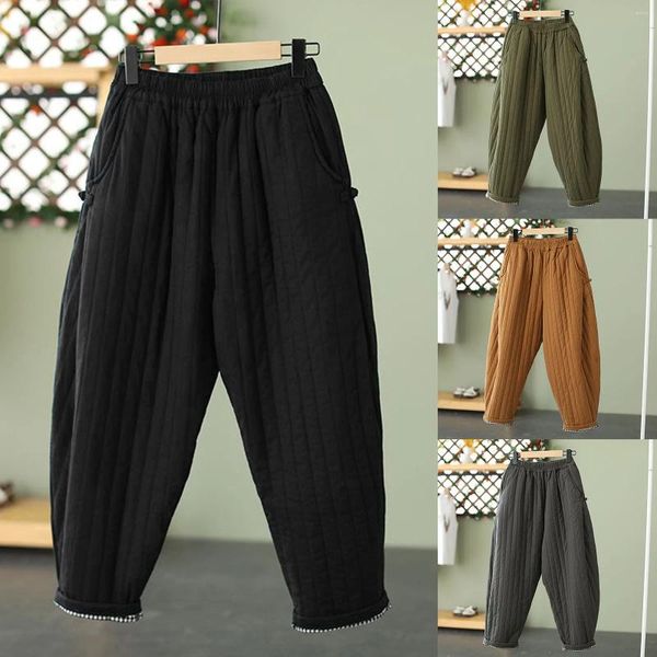 Leggings femininas inverno grosso lã santa presente cintura alta roupa interior térmica para homens e tempo frio homens superior e inferior