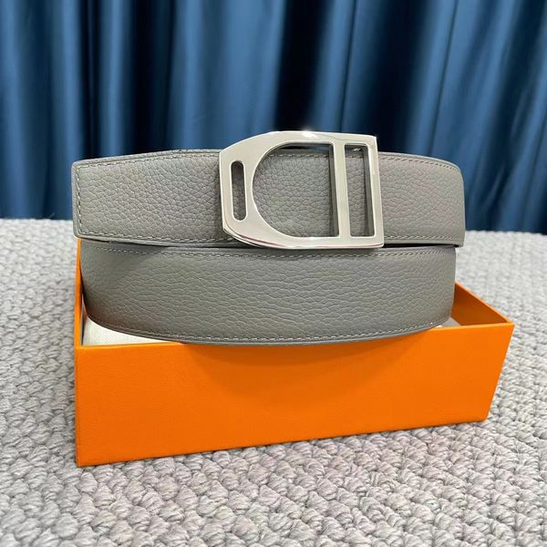 Designer Belts Men's Classic Fashion Business Belt Casual Wholesale Mens Womens Metal Metal Fivela Largura de couro 3,8 cm Ha0365