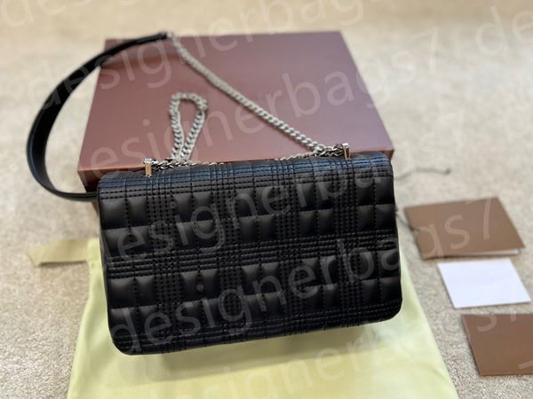 10A Qualité Modèle à carreaux Sac à bandoulière de luxe Bouton sac femme haute qualité design femme sac à bandoulière pour femme mini sac noir designer Luxury Cross Body bag