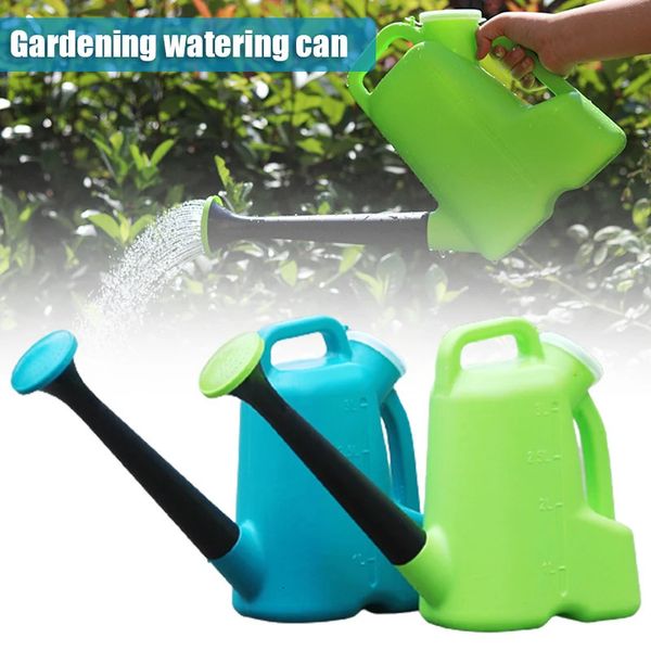 Spruzzatori Giardinaggio Annaffiatoio in plastica di grande capacità con ugello lungo Pentola per balcone Piantagione di ortaggi Aspersione di fiori 231215