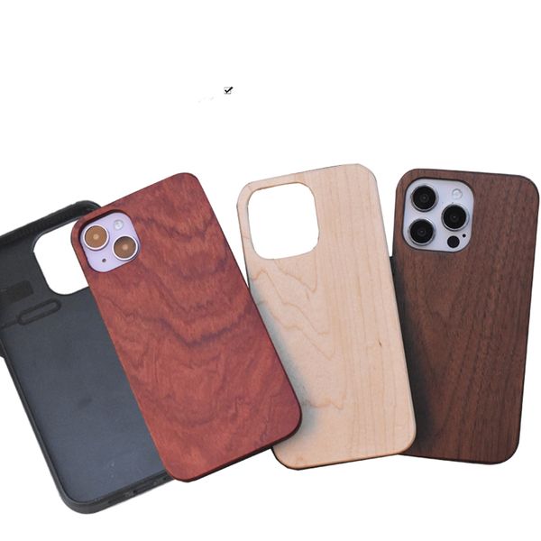 Cover per cellulare in vero legno di alta qualità per Iphone 15 plus 14 13 12 pro max 678 XR Custodia in legno mobile