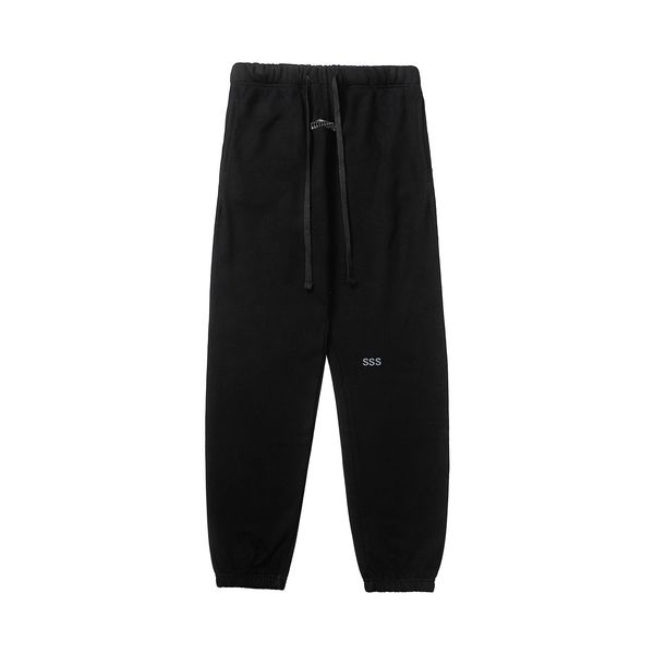 Pantaloni della tuta 23ss uomo designer Pantaloni neri essenziali con cappuccio pantaloni con design a lettere Pantaloni sportivi quattro stagioni Pantaloni comodi pantaloni larghi da jogging Colori multipli