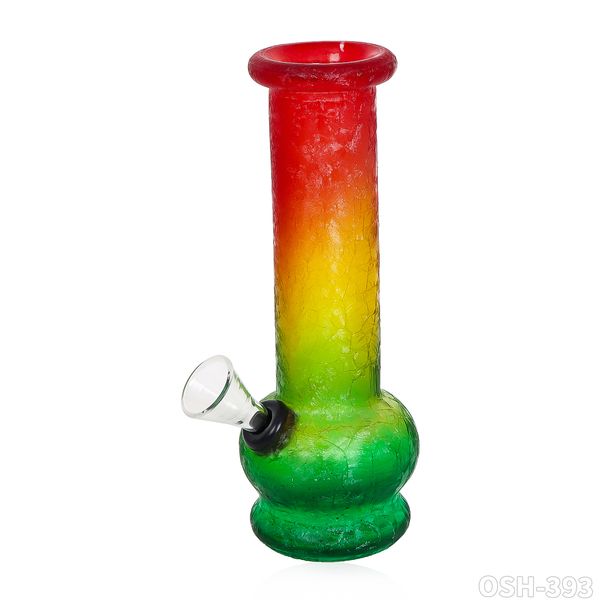 Pipa per acqua in vetro narghilè Pipa per fumo Bong Impianti petroliferi Narghilè Dab Rig Bong per erbe secche Accessori per fumatori Raccogli cenere