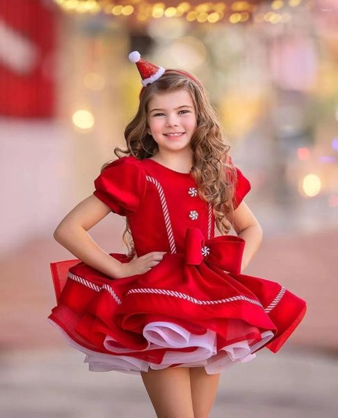 Vestidos de menina 0-12y bebê vermelho vintage turco princesa vestido de baile para natal eid aniversário casual