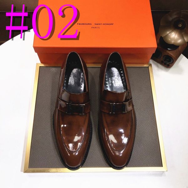 33style Офисная официальная обувь Мужская дизайнерская модельная кожаная обувь Модная мужская обувь на плоской подошве Роскошная натуральная ретро Оксфордская мужская обувь с острым носком Коричневый Zapatos