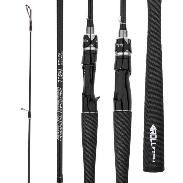 Canne da pesca per barche Canna da pesca in fibra di carbonio Spinning/casting Asta con esca Peso esca 4-35 g 1,8 m Serbatoio Stagno Ocean Beach Canne da pesca per spigole veloci 231216