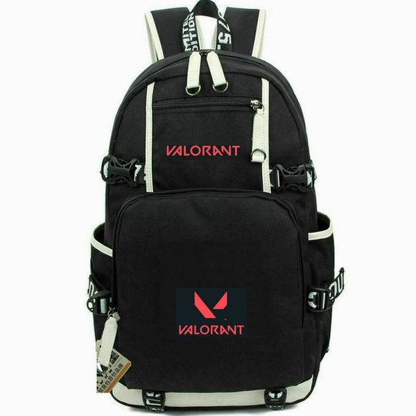 Valorant Backpack Radiantes Daypack First Light School Bag Game Packsack Prick Rucksack School School School Computer Day Pack Pack