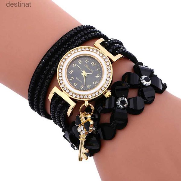 Damenuhren Damenuhr Mode Relogio Feminino Glockenspiel Diamant Lederarmbänder für Frauen Uhr Damenuhr Armbanduhr Drop Shipping NewL231216