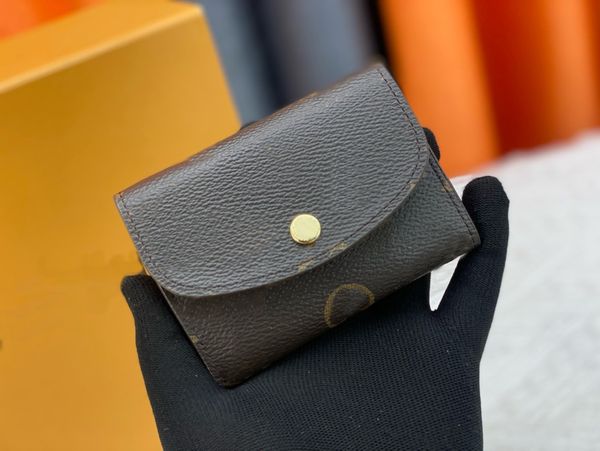 Modedesigner -Tasche, Brieftasche, viel Platz, sie enthält mehrere Kreditkartenstandorte und eine Reißverschlussbeutel, die sich leicht in den Handhellbörsen in den Handballen befindet
