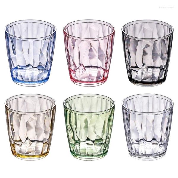 Tumblers Y1UB Acryl-Trinkgläser, bruchsicher, Wasser, unzerbrechlich, Champagnerbecher