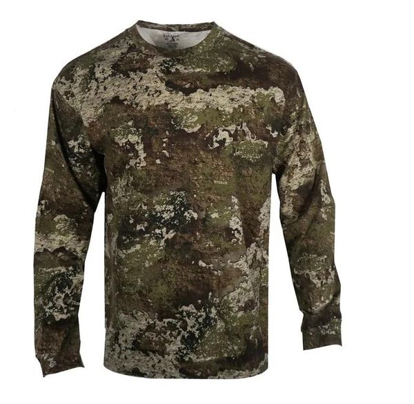 T-Shirt Discount Herren-Jagdhemd, Tarn-T-Shirt, Sport, Wandern, Outdoor, Herren-Hemd, schnell trocknend, feuchtigkeitsableitend, USA-Größe L4XL