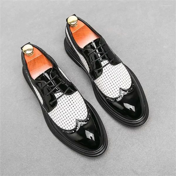 Kleid Schuhe mit Löchern Eleganz Elegante formelle Kleider für Männer Herren Turnschuhe Größe 47 Hochzeit Sport Führend