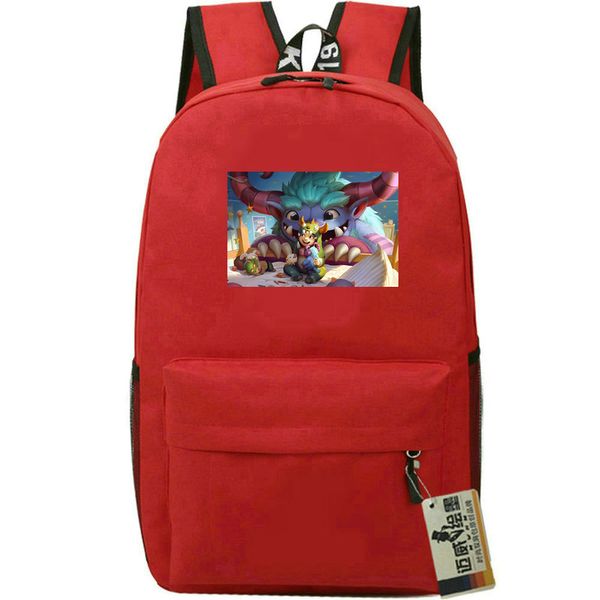 Mochila Nunu Willump O menino e seu Yeti mochila escolar Snow Knight Mochila escolar esportiva Mochila esportiva para atividades ao ar livre