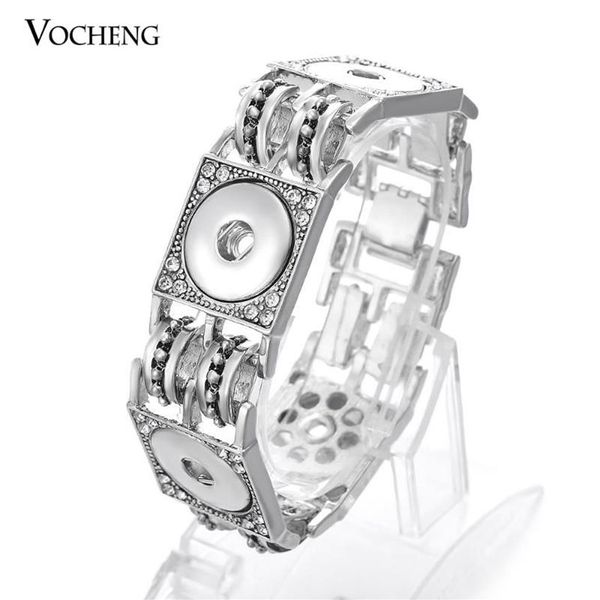 Vocheng Ginger Snap Button Jewelry Austauschbarer Armreif 18 mm Snap Button Charms Armband Vb-074239h