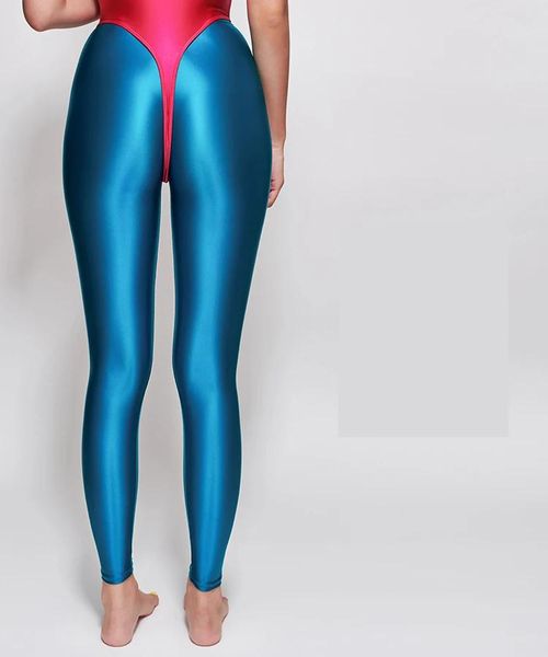 Комплект Высококачественные сексуальные светоотражающие колготки с высокой талией, спортивные леггинсы для фитнеса, женские танцевальные брюки