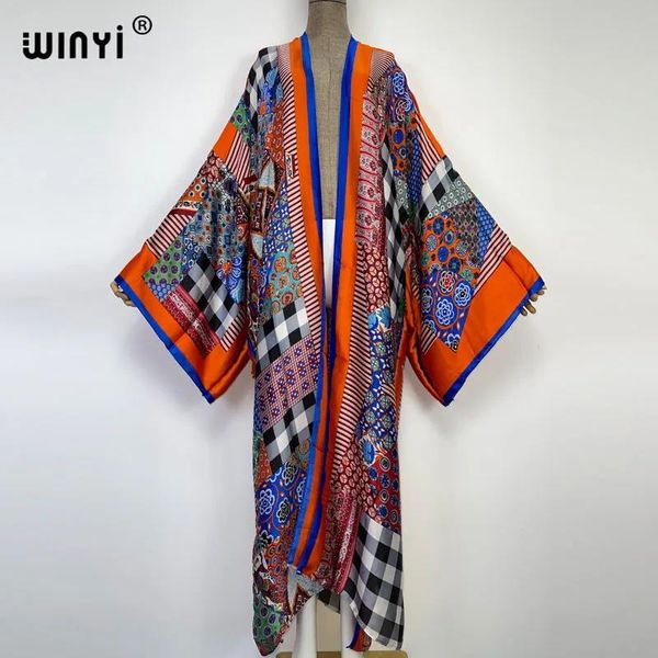 Mayo Afrika winyi bikini tatlı bayan pembe plaj örtbas hardigan dikiş kokteyli seksi boho maxi tatil uzun kollu kimono kaftan