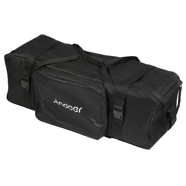 Material Andoer 74 * 24 * 25cm Kit de transporte de estúdio de fotografia acolchoado para o saco de iluminação flash de guarda
