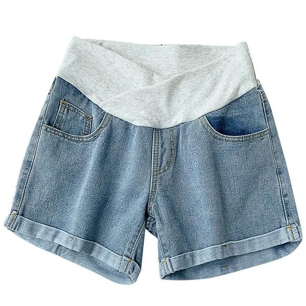 Abiti 2020 Shorts da donna in gravidanza Summer Wear Shorts a basso contenuto di jeans indossa nuovi pantaloni primaverili per donne in gravidanza