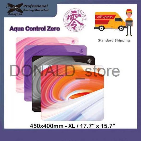 Mouse Pads Apoios de Pulso 450x400x4mm XL Xraypad Aqua Control Zero Gaming Mouse Pads com Bordas Costuradas Duráveis Base de Borracha Antiderrapante Tapete de Teclado J231215