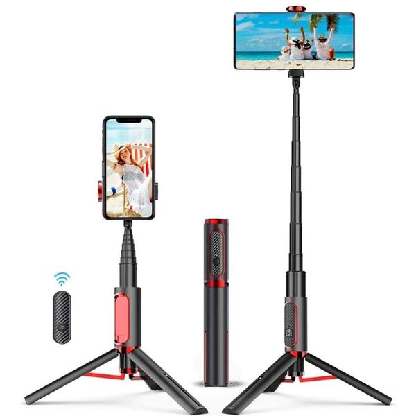 Titulares Mini Selfie Stick Tripé de telefone móvel para Xiaomi Redmi 9 Huawei iPhone 11 Samsung Poco X3 F2 Pro Monopod Stand Smartphone