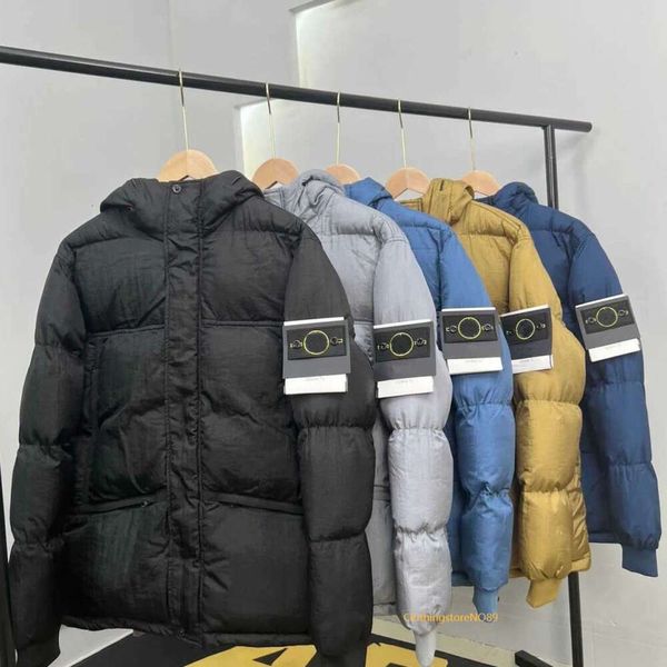 2023 Compagnie Cp Cappotto di moda Giacca da uomo di marca francese di lusso Semplice Autunno e inverno Trench a maniche lunghe leggero antivento 1 Stones Island Versione alta