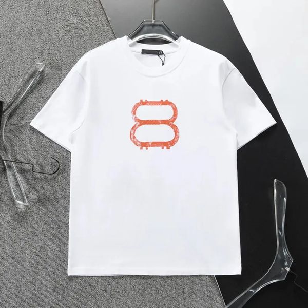 Markendesigner-T-Shirt Luxus-Herrenhemd mit Buchstabendruck. Modisches, kurzärmliges, meistverkauftes Luxus-Freizeit-T-Shirt für Herren und Damen