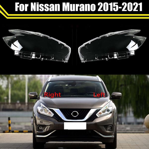 Линза передней фары, стеклянный автомобильный корпус, прозрачная крышка абажура для Nissan Murano 2015 2016 2017 2019 2021