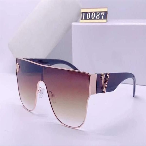 Autêntico polarizador de alta qualidade clássico quadrado óculos de sol designer marca moda homens mulheres óculos de sol óculos metal vidro lens333c